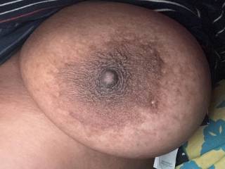 My left boobie is a biggest one