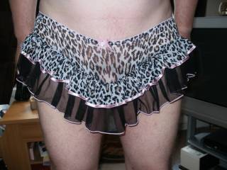 my panties in close up