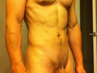 Very nice hot bod! Better than mine & want to see my wife play with it!!