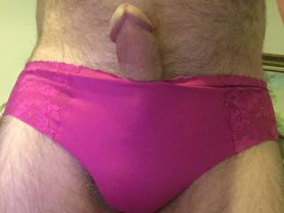 My wife’s old Victoria’s Secret panties feel very soft.  Who else likes the feel of Victoria’s Secret panties?
