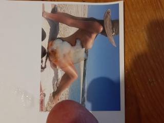 sticky with the sand