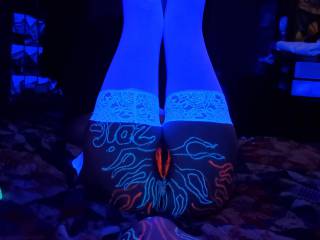 Another fun and hot night under the blacklights