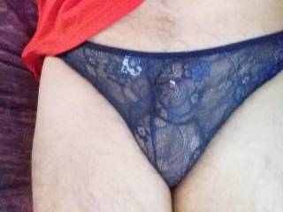 Cock in lace.😉