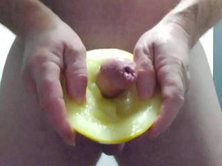 Me Playing with My Watermelon....💦👅😋😛😜👍