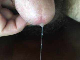 Leaking precum