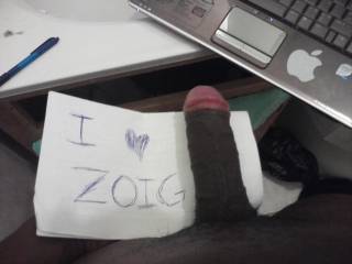 I really do love zoig!