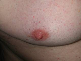 Very sexy nipple to lick. I have tried completely shaving too and loved the feel of the way shirts rub nipples and chest when you have no hair. I think you look good both ways.