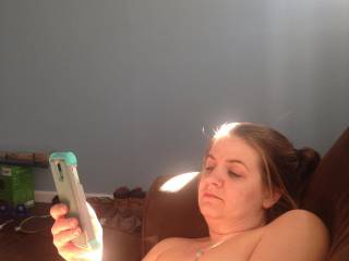 Just a nude lounging day