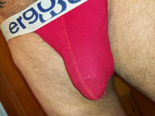 Posing in Ergowear underwear.  Like the look?