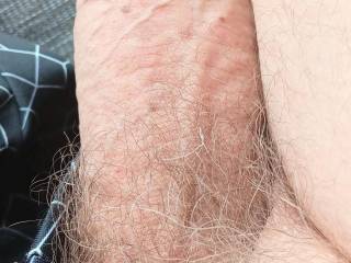 Showing my cock off outside one day I will get a taker😋