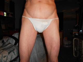 my white thong