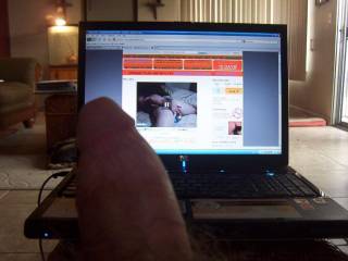 Watching videos.