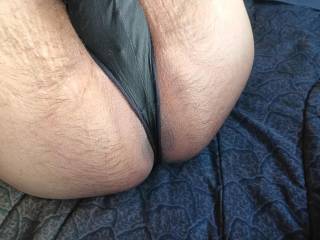 my ass in thong