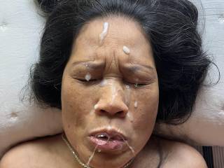 Before going out to celebrate Dia De Los Muertos (Day of the Dead) Sunday morning