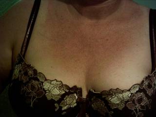 These are my boobs in my new bra...hope u like