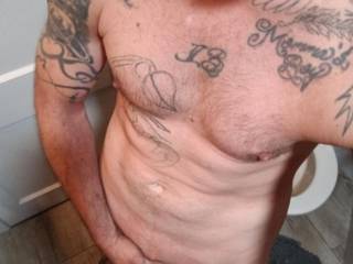 Trying to flex my white body lol