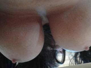 My tits from underneath how do they look