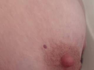 Playing with the wife\'s tbig tits