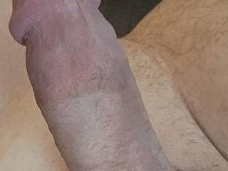 Any volunteers to give this a nice sucking or wanting to ride on it?  Ladies does this look like enough dick for you?