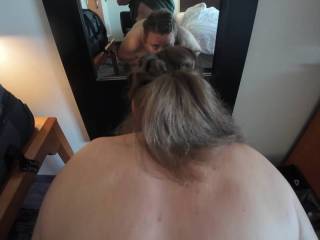 Good girl. Fuck yourself on that cock like you\'re supposed to