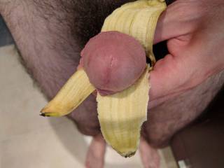 just a banana cock