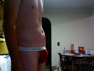 Who says girls can\'t like guys in thongs ;-)