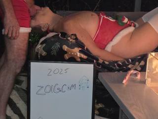 Caught Sexy with an Elf....Santa loves xmas 🎄 at this house