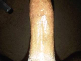 my cock lubed up and waiting