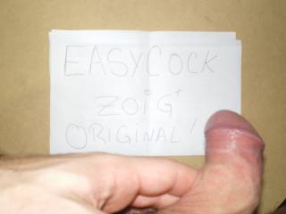 My original easy cock for zoigers