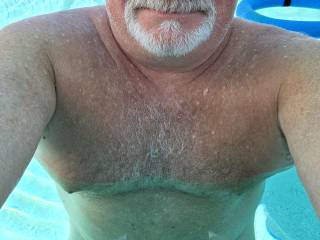 Another day of skinny dipping. My happy place! 😃