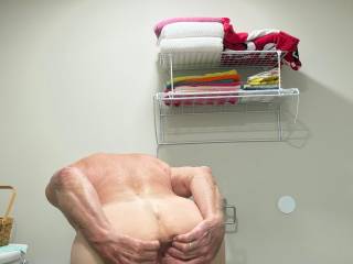 Spreading my ass