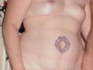 Wife nude front