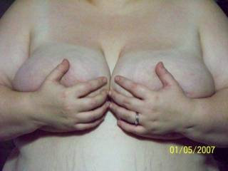Holding My Tits