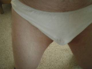 White panties make me hard too.