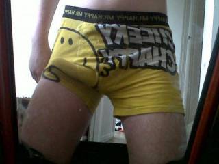 me in my boxer shorts, are they a bit tight?
