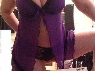 purple lingerie - yes or no?
