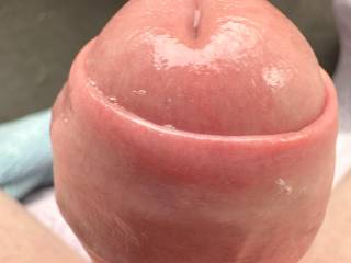 How does my swollen pumped cock look. Love the feeling.