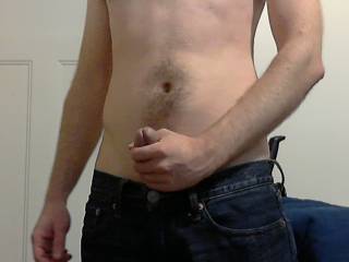 dick poking out, want to see more of it?