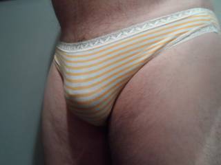 My yellow panties