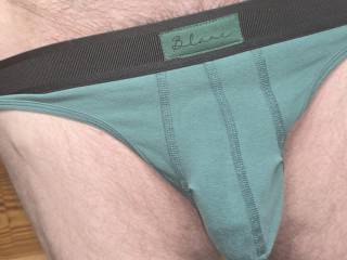 Blanc Green Thong