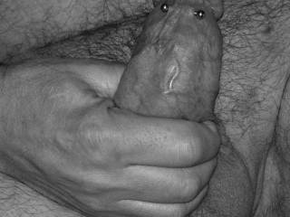 Stroking my Cock