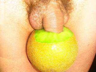 well hung, melon hanging, fruit
