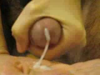 very  nice erection and lots of thick sperm you shot into your hand