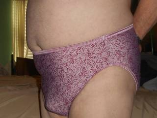 My VF Illumination satin sissy panties feel GOOD... You should try these..