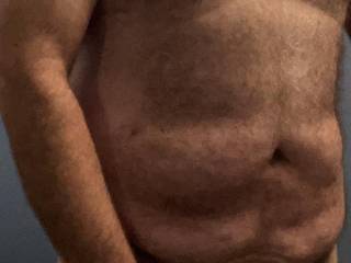 Just showered and all clean and ready for fun