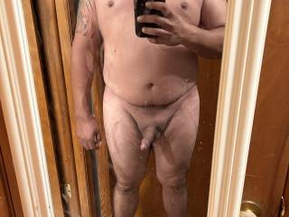 Just showing the goods