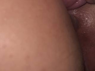 She loves her ass and pussy licked. Turns her on so much she squirts so much  in my mouth!
