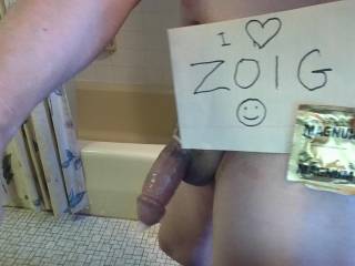 Watching Zoig getting very horny