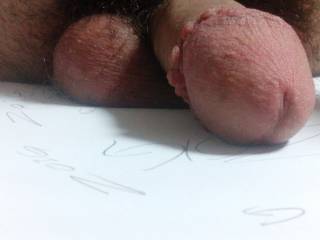 my cock on desk hope u like it