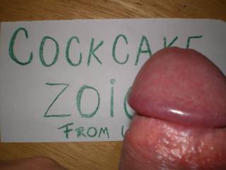 this is the head of my cock! that's only for zoiguers!